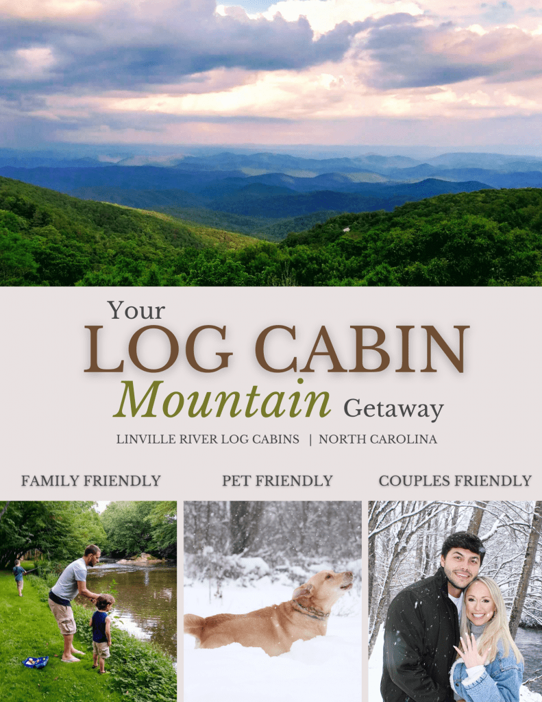 NC Mountain Vacation Cabins Linville River Log Cabins